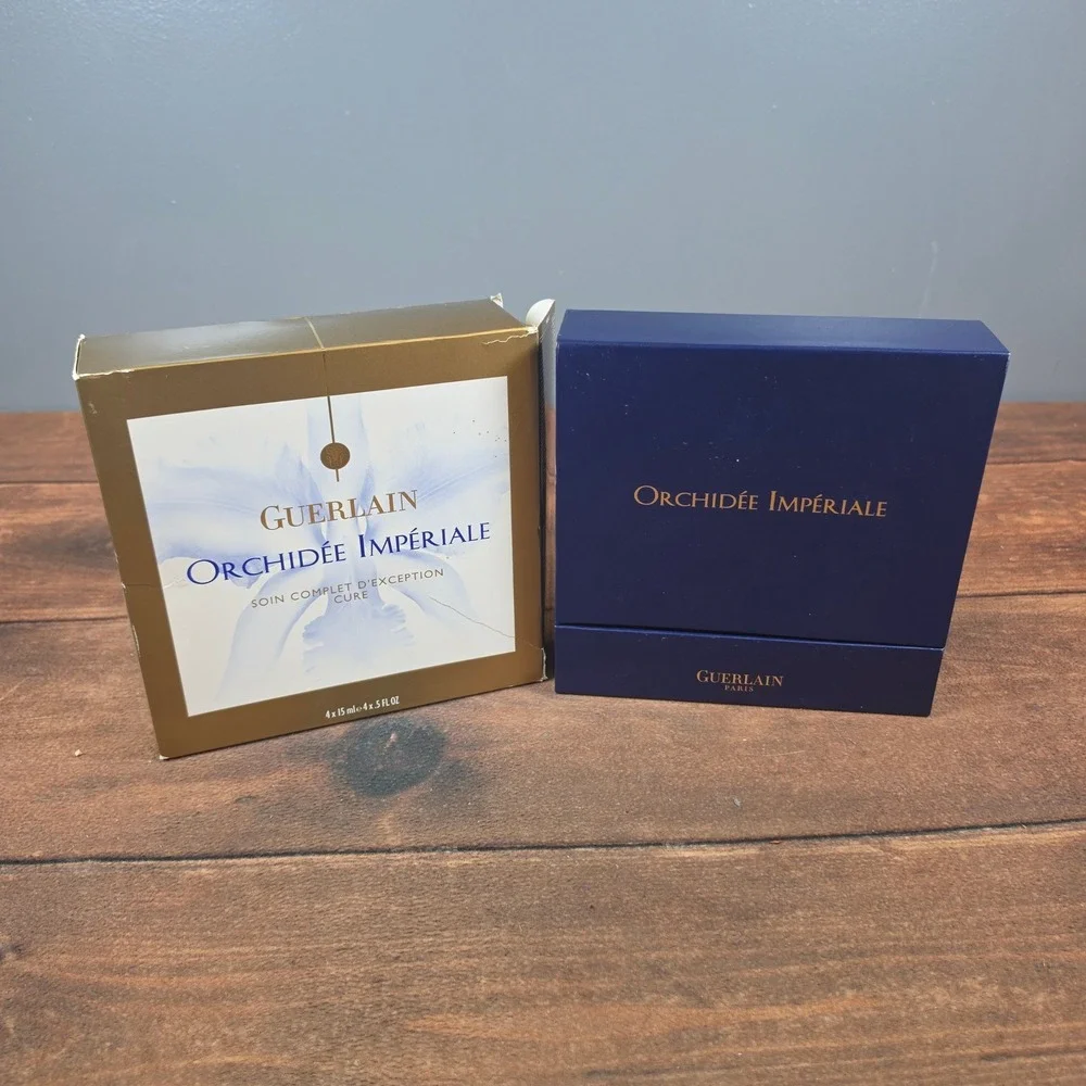 Guerlain Orchidee Imperiale The Cure Women 4x15ml Gold Good Anti-Aging Treatment